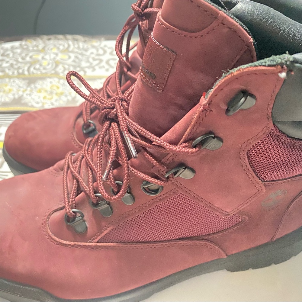 Burgundy and black Size 10.5 never worn no box